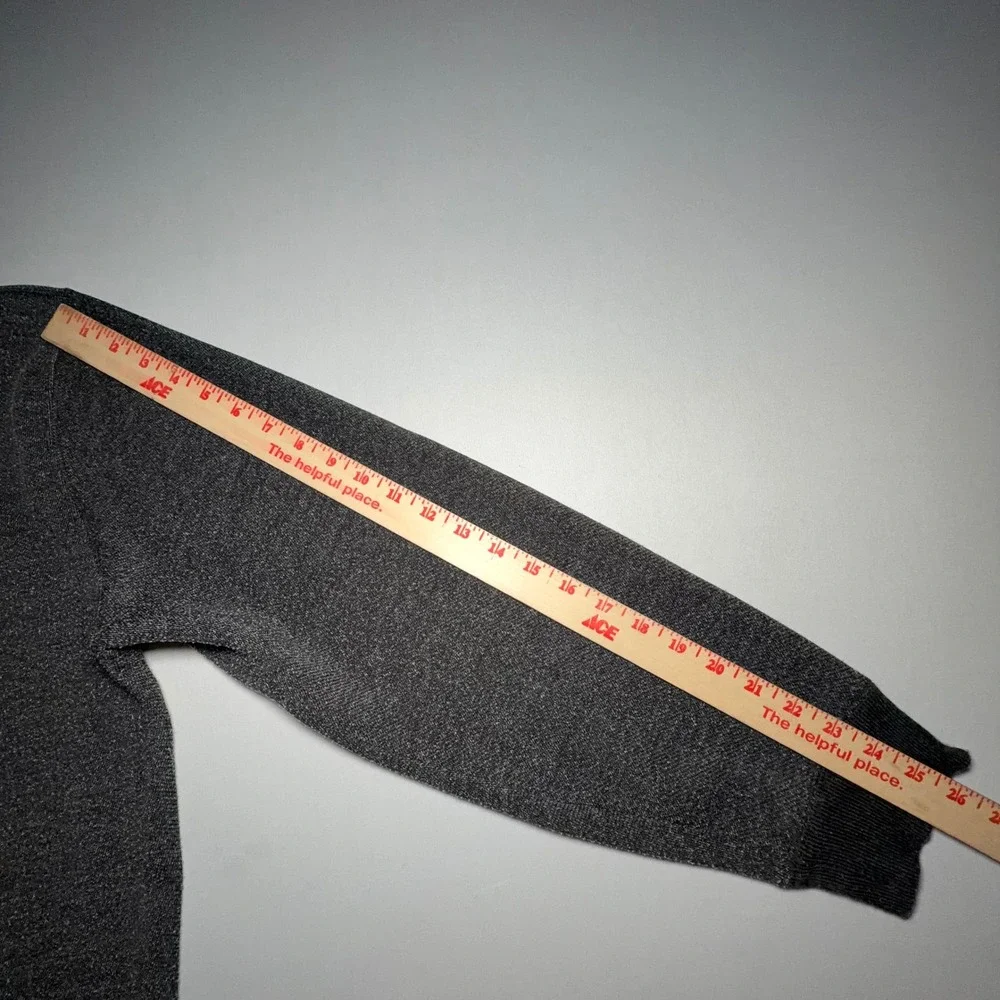 RRL Double RL Sweatshirt Mens XL Grey Marled Cotton Fleece Crewneck Americana - Picture 11 of 15